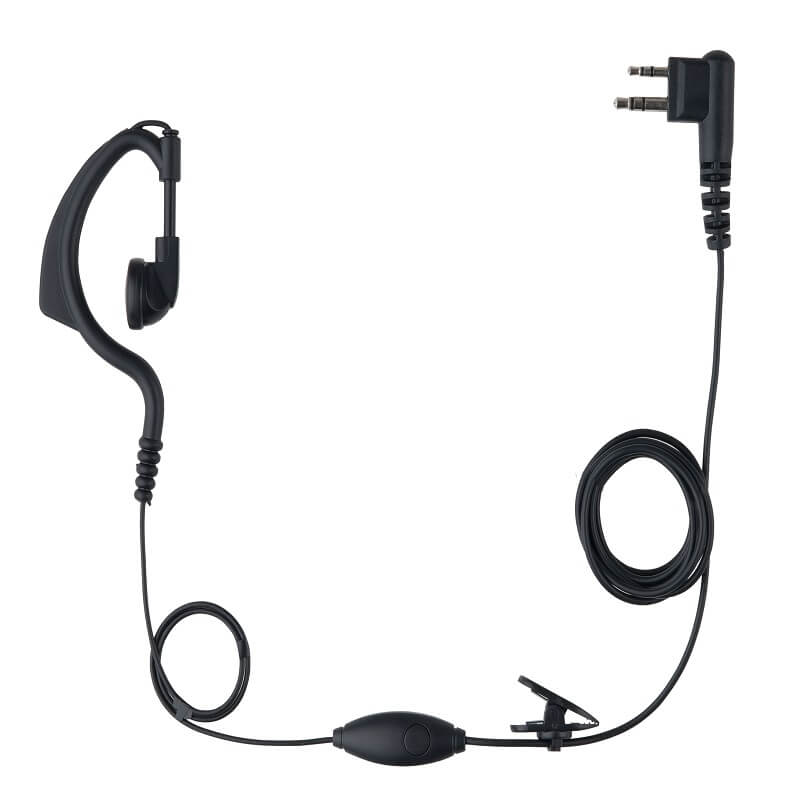 geo-Fennel F6-EM Earphone-Clipmicrophone