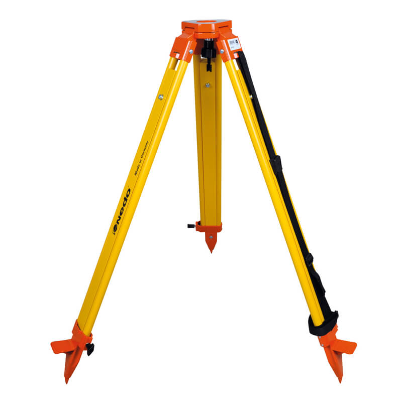 NEDO Wooden tripod 1,02 m-1,67 m, wing nut clamp, Strapless-Go