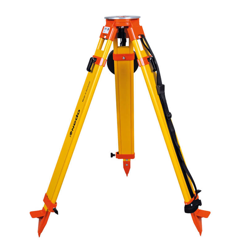 NEDO Wooden tripod 1,05 m-1,70 m, dual clamp, Strapless-Go