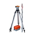 NEDO Levelling Set F24 with 5 m levelling staff + aluminium tripod