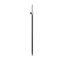 GeoMax ZPC201 Telescopic Carbon Fibre and aluminium pole with stub for TPS, extends to 2.3 m