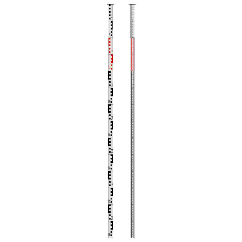 Nivellierfix 3 m - Special Levelling Staffs