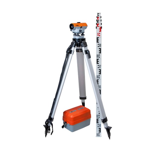 [NED-466105] NEDO Levelling Set F32 with 5 m levelling staff + aluminium tripod